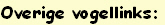 Overige vogellinks: