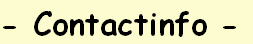 - Contactinfo -